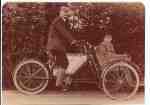 Ormonde motorbike and forecarriage - AAG & son, David (copyright GILL all rights reserved)